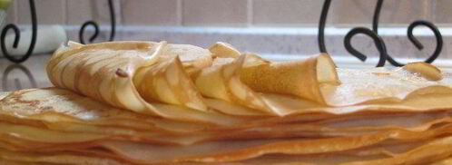 блины с нежнейшим белково-лимонным кремом. Шаг 9