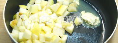 блины с яблоками. Шаг 8