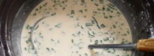 блины с зеленым луком. Шаг 7