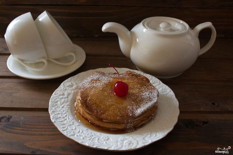 Рецепт диетических панкейков