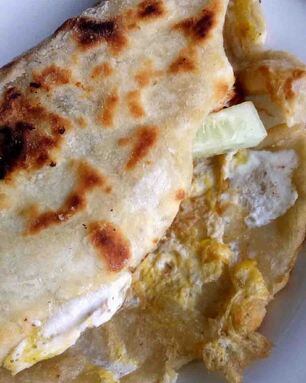 Китайский блинчик с начинкой