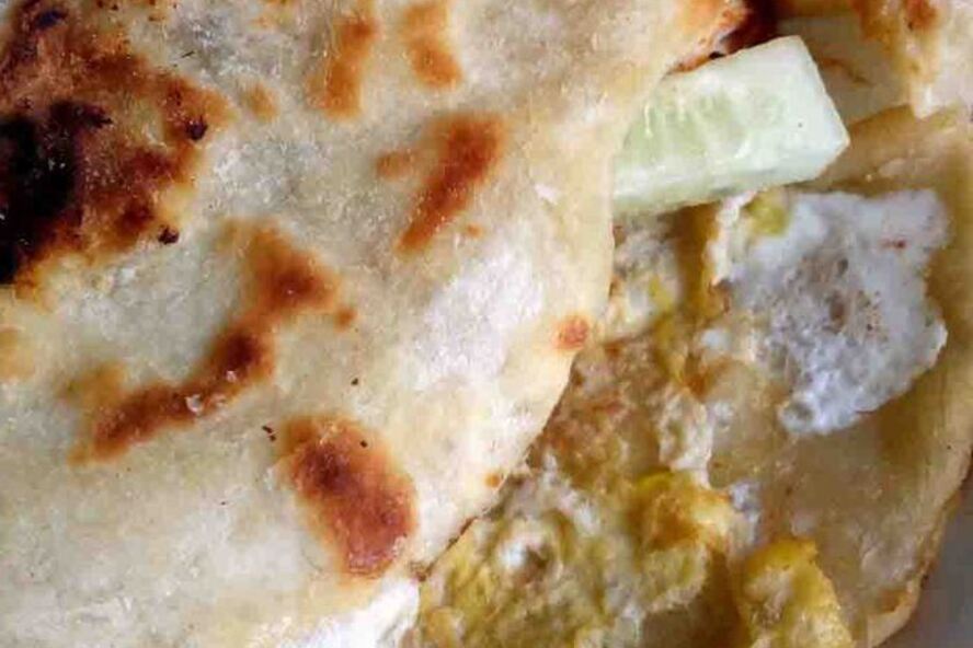 Рецепт китайского блинчика с начинкой