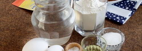 классические блины на воде. Шаг 4