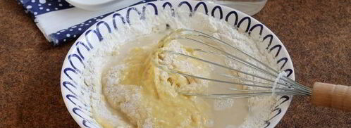 классические блины на воде. Шаг 7