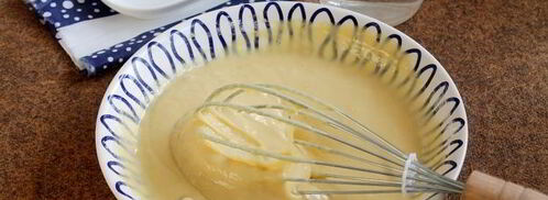 классические блины на воде. Шаг 8