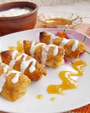 Налистники со сметаной