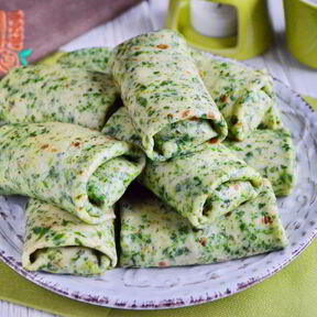 Блины с бананом