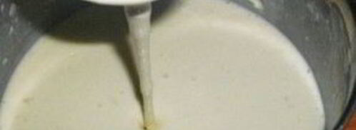 постные блины на минералке. Шаг 2