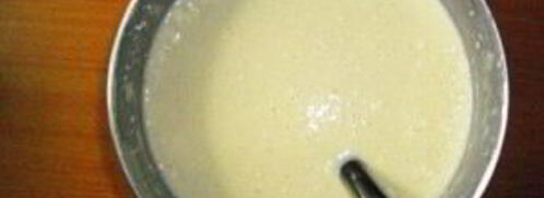 постные блины на минералке. Шаг 3