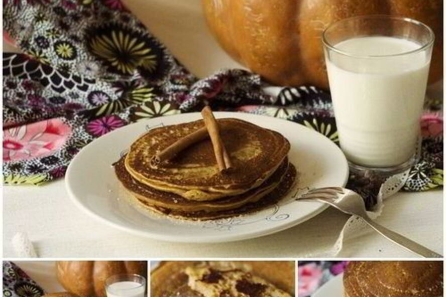 Рецепт пряных тыквенных панкейков
