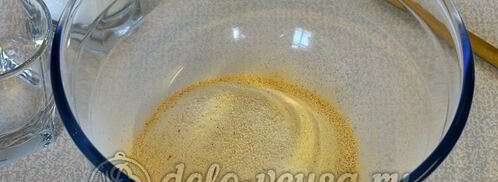 пшенные дрожжевые блины. Шаг 2