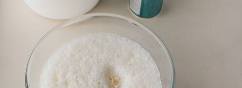 пышные блины с дырочками. Шаг 5