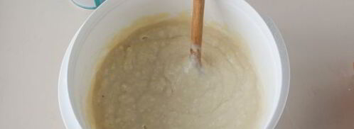 пышные блины с дырочками. Шаг 6