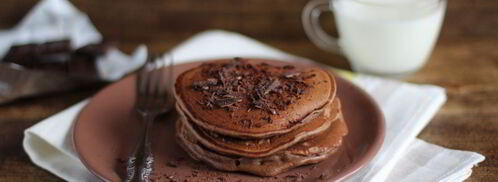 шоколадные панкейки. Шаг 8