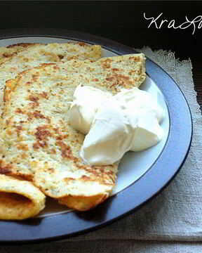 Сырно-картофельные блины