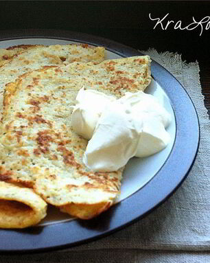 Сырно-картофельные блины