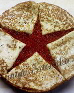 Тонкие блинчики с дырочками