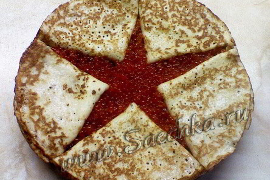 Рецепт тонких блинчиков с дырочками