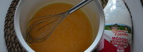 цельнозерновые заварные блины. Шаг 2