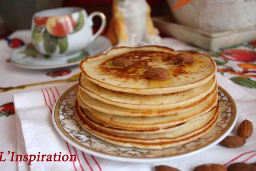 Рецепт творожно-ореховых блинчики