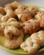 Булочки из творожного теста