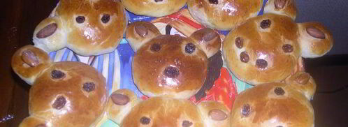 булочки мишки для моей маленькой зайки. Шаг 7