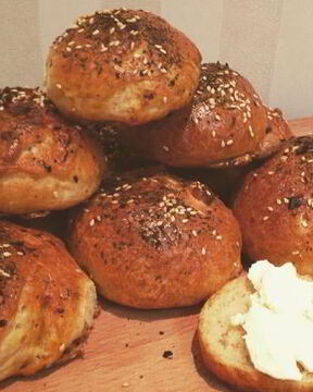 Булочки на завтрак