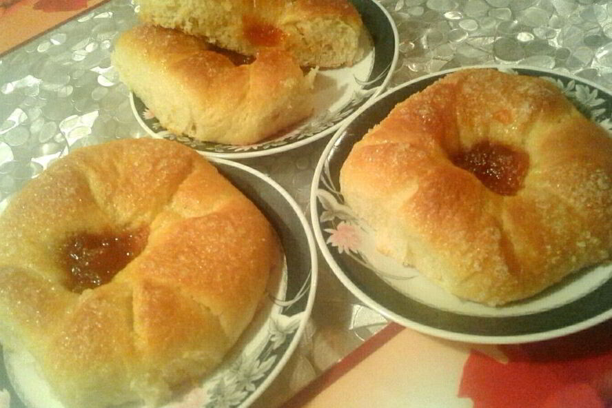 Рецепт булочек ромашки