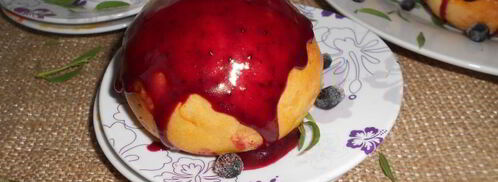 булочки с черничной глазурью. Шаг 7