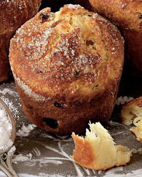 Булочки с изюмом