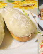 Булочки с маком и орехами в карамели