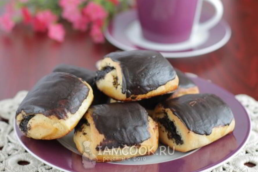 Рецепт булочек с маком