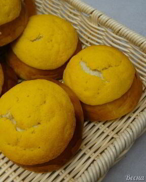 Булочки с сахарной корочкой