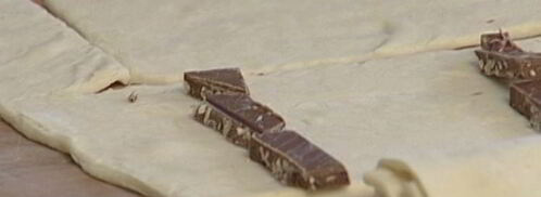 булочки с шоколадом. Шаг 4