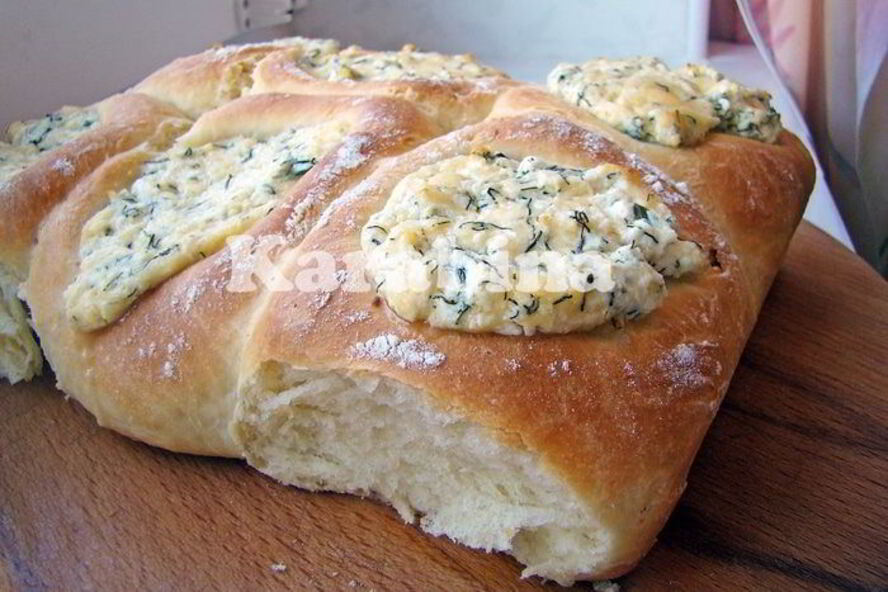Рецепт булочек с сыром и творогом
