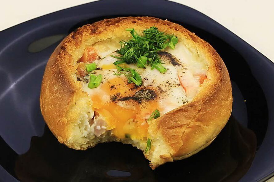 Рецепт булочек с яйцом