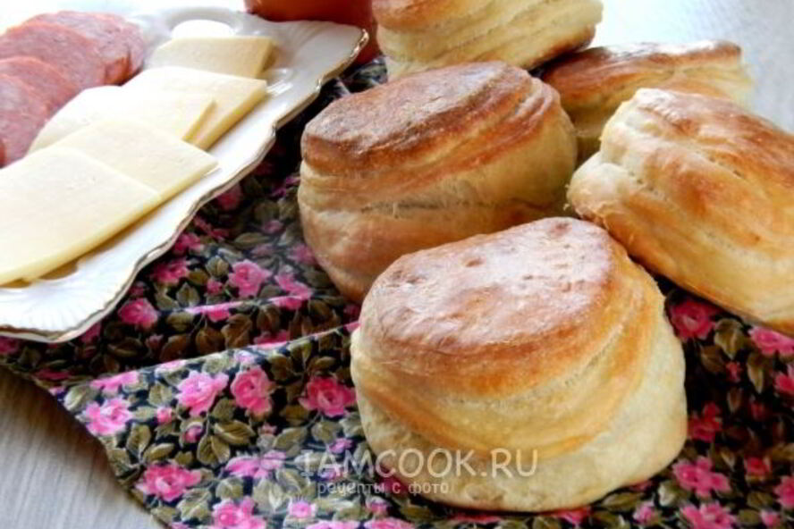 Рецепт булочек слоеных из дрожжевого теста