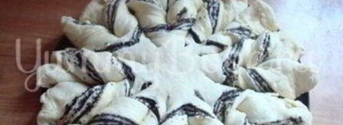 булочки снежинки. Шаг 6
