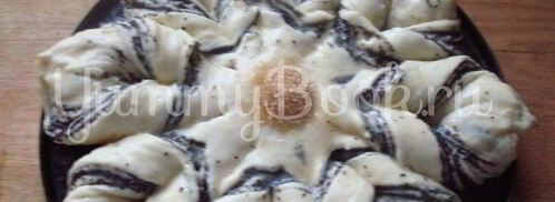 булочки снежинки. Шаг 9