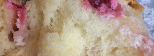 булочки со сливочным сыром и вишней. Шаг 7