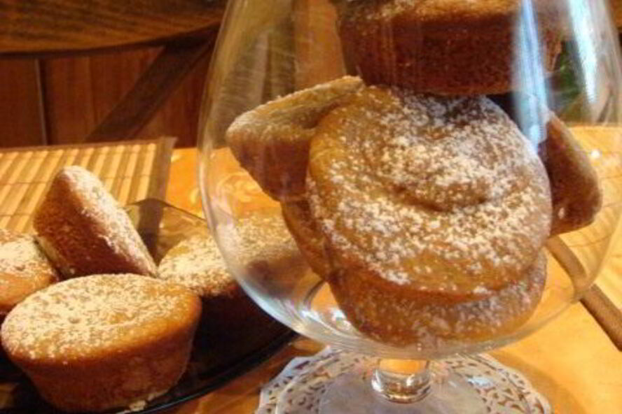 Рецепт булочек в формочке из ржаной муки