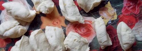 дрожжевые булочки с мандаринами и шоколадом. Шаг 6