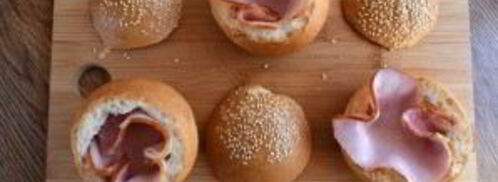 горячие булочки с яйцом и сыром. Шаг 3