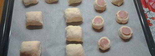 кефирные булочки с брынзой. Шаг 4