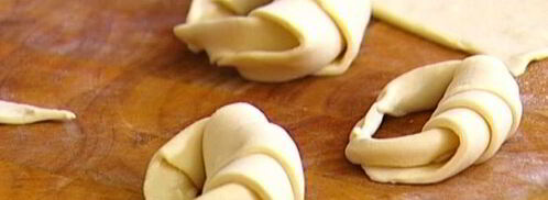 круассаны с конфитюром и шоколадным сыром. Шаг 4