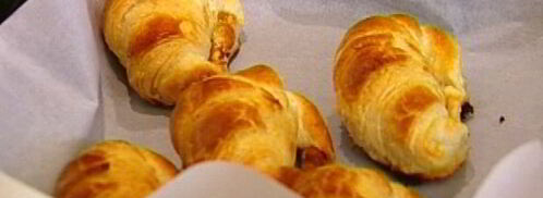 круассаны с конфитюром и шоколадным сыром. Шаг 6