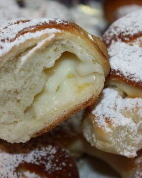 Круассаны с кремом патисьер