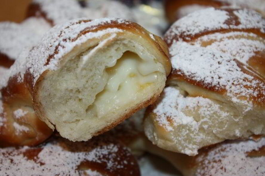 Рецепт круассанов с кремом патисьер