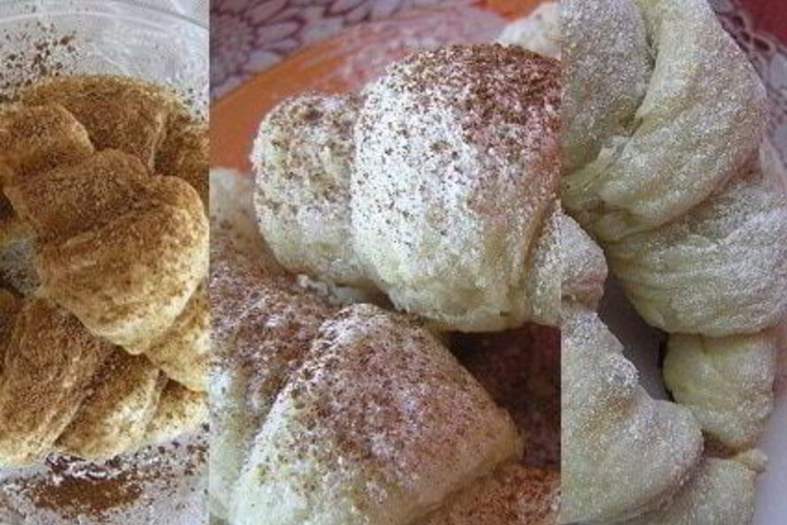 Рецепт круассанов с земляникой, ежевикой и шоколадом