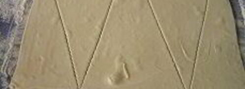 круассаны с земляникой, ежевикой и шоколадом. Шаг 2